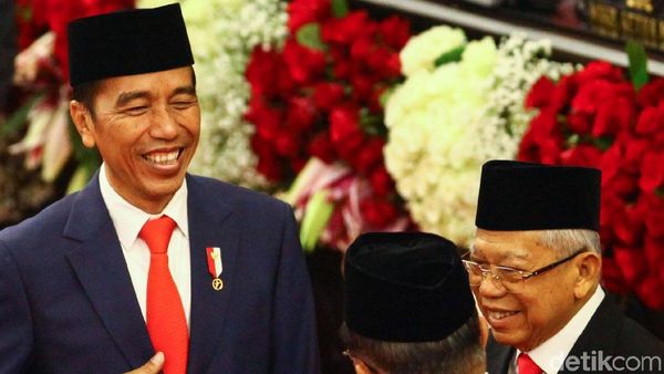 Melihat lagi Momen Bersejarah Pelantikan Jokowi-Maruf di DPR