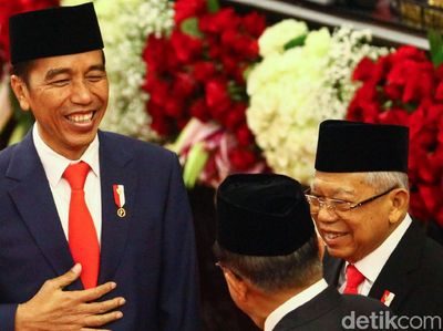 Melihat lagi Momen Bersejarah Pelantikan Jokowi-Maruf di DPR