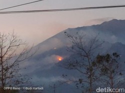 Kebakaran Gunung Arjuno-Welirang Tambah Parah, Ribuan Hektare Lahan Terbakar