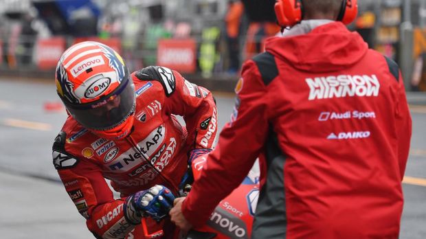 Andrea Dovizioso merupakan juara bertahan MotoGP Valencia.