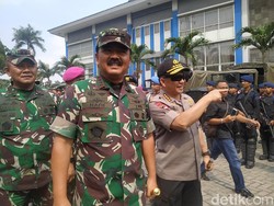 Cek Pengamanan Pelantikan Presiden, Panglima-Kapolri Keliling Sudirman-DPR