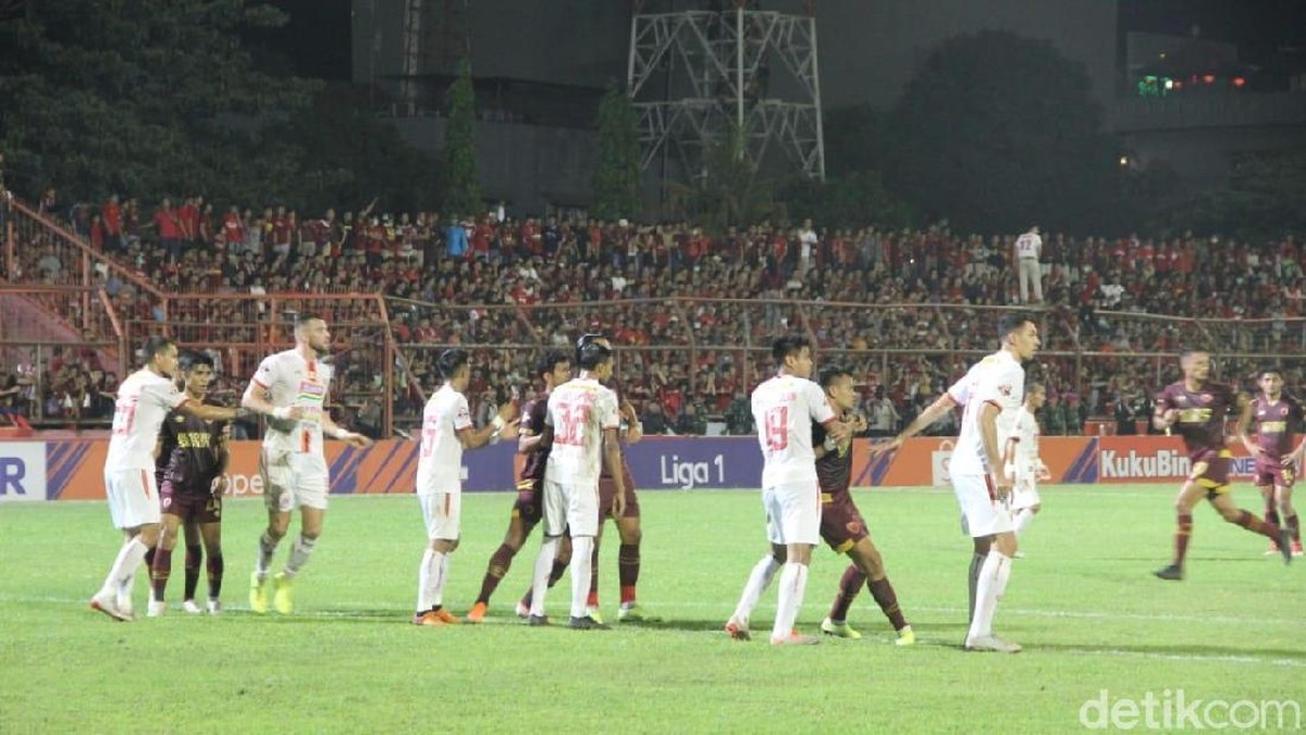 Persija Jakarta menang 1-0 di markas PSM Makassar. (Foto: Ibnu Munsir/detikSport)