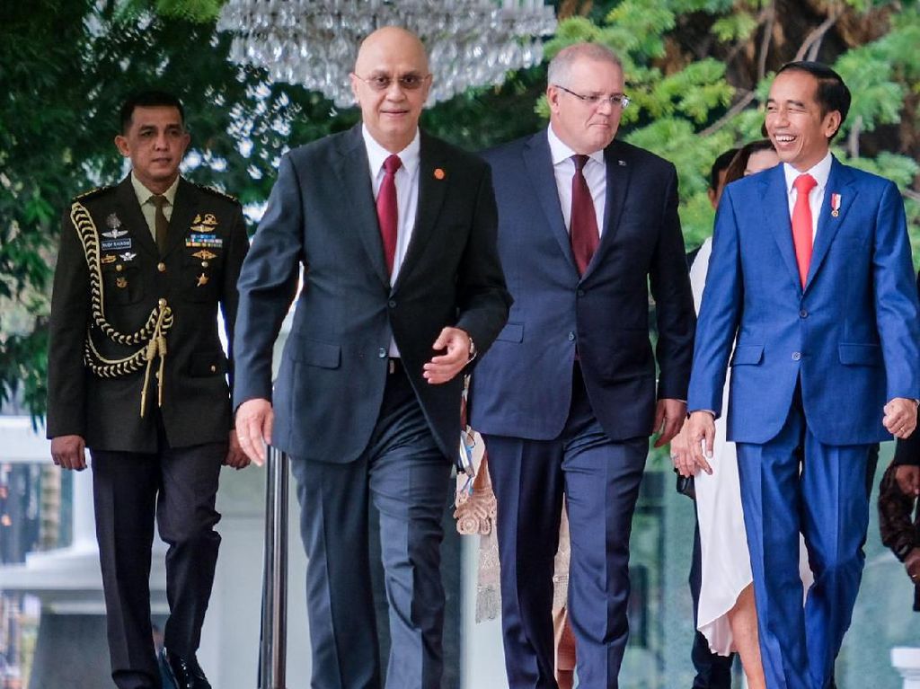PM Australia hingga PM Singapura Gantian ke Istana Sebelum Jokowi Dilantik PM Australia hingga PM Singapura Gantian ke Istana Sebelum Jokowi Dilantik