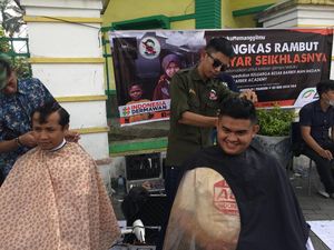 Keluarga Barber Medan Galang Dana untuk Korban Gempa Ambon
