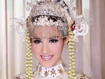 Cantiknya Tsamara Amany Pakai Kebaya Betawi Modern Saat Akad Nikah