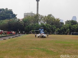 Jelang Pelantikan Jokowi, 3 Helikopter Disiagakan di Gedung DPR