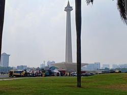 Ditutup untuk Umum, Kawasan Monas Dijaga TNI