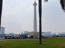 Ditutup untuk Umum, Kawasan Monas Dijaga TNI