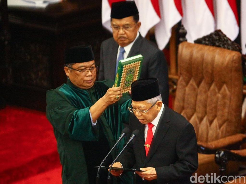 Jadi Wapres ke-13, Maruf Amin Tak Takut karena Kisah Nabi Yusuf Jadi Wapres ke-13, Maruf Amin Tak Takut karena Kisah Nabi Yusuf