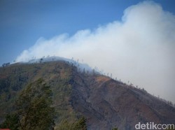 Empat Pendaki Terjebak di Gunung Ranti yang Terbakar Berhasil Diselamatkan