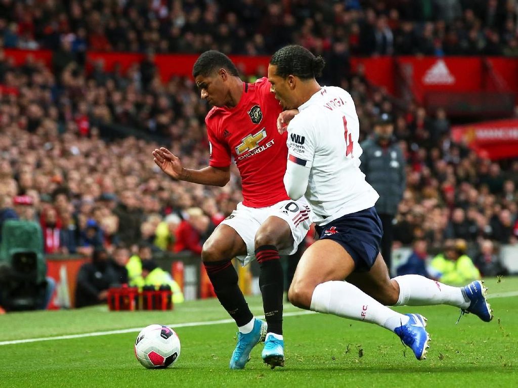 MU Vs Liverpool: Rashford Bawa Setan Merah Memimpin 1-0 MU Vs Liverpool: Rashford Bawa Setan Merah Memimpin 1-0