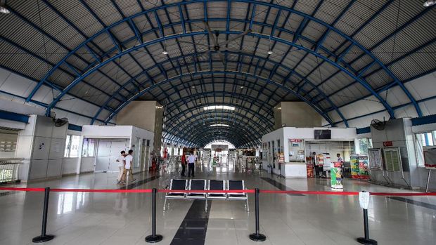 Stasiun Palmerah tidak melayani penumpang. (
