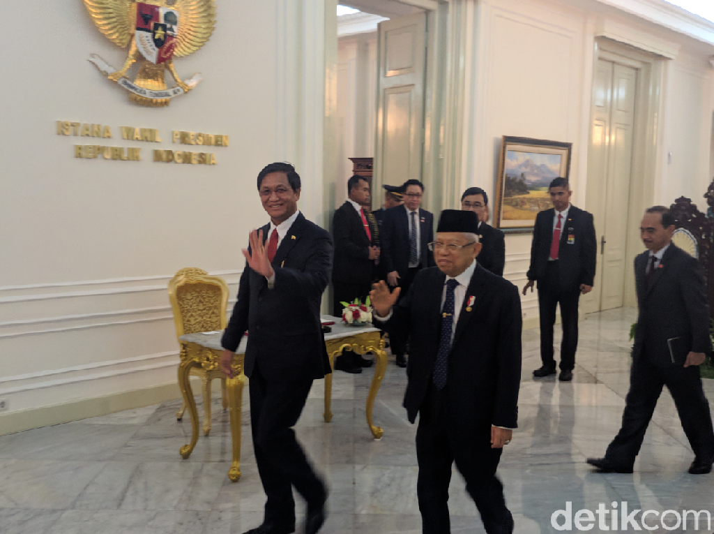 Terima 3 Pimpinan Negara, Maruf Amin: Mereka Ingin Berkenalan Terima 3 Pimpinan Negara, Maruf Amin: Mereka Ingin Berkenalan