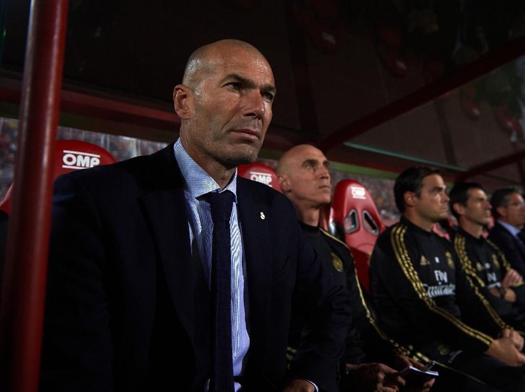 Madrid Kalah, Zidane: Cedera Bukan Alasan Madrid Kalah, Zidane: Cedera Bukan Alasan
