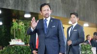Curi Atensi, Ini Tampilan Putra Sultan Brunei di Pelantikan Jokowi-Maruf