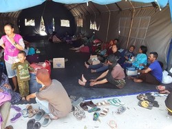 Angin Masih Kencang, 1.270 Warga Batu Masih Bertahan di Pengungsian