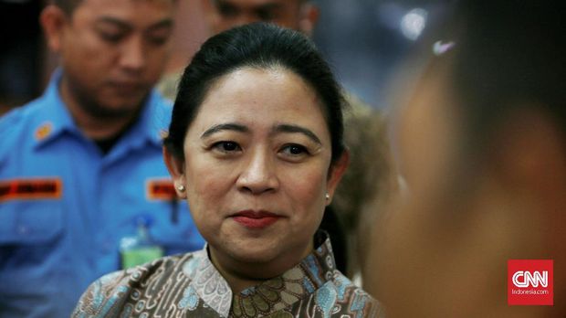 Ketua DPR RI Puan Maharani. Jakarta.  Senin 21 Oktober 2019. CNN Indonesia/Andry Novelino