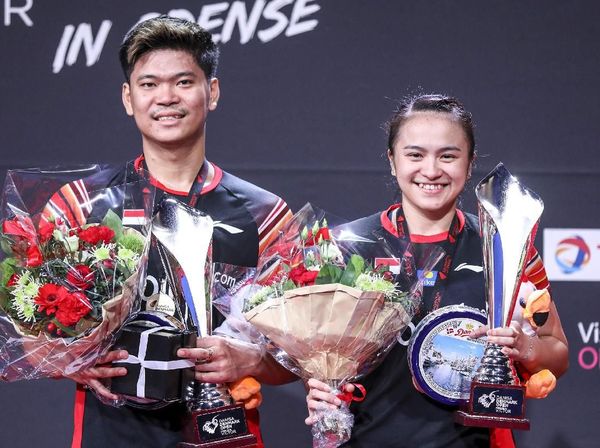 Senyum Cerah Praveen/Melati dan Kevin/Marcus Gondol Juara Denmark Open