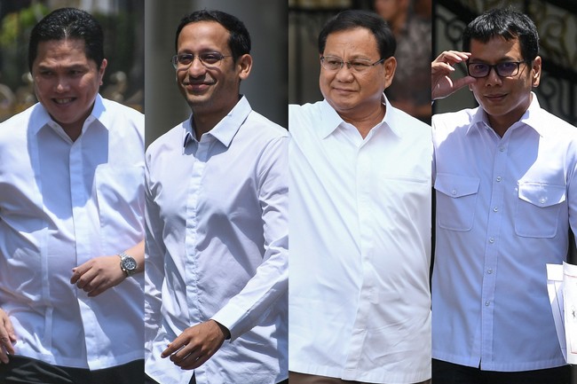 Sudah 23 Calon Menteri yang Dipanggil Jokowi, Ini Nama-namanya