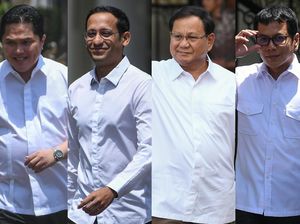 Makna Psikologis di Balik Kemeja Putih Para Calon Menteri Jokowi Makna Psikologis di Balik Kemeja Putih Para Calon Menteri Jokowi
