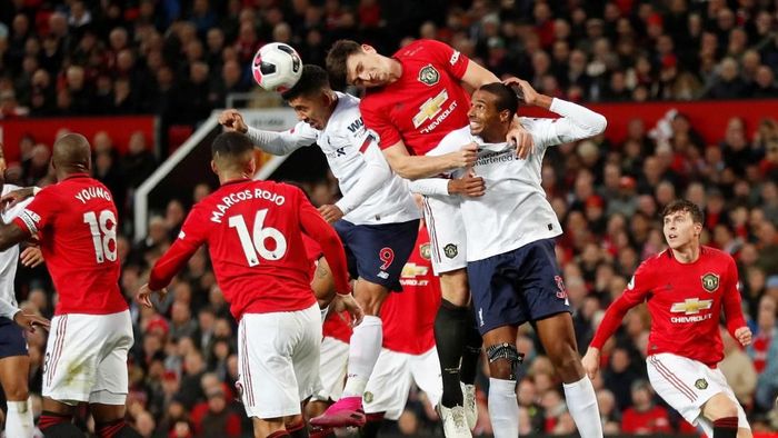 MU vs Liverpool berakhir imbang 1-1. (Foto: Russell Cheyne/REUTERS)