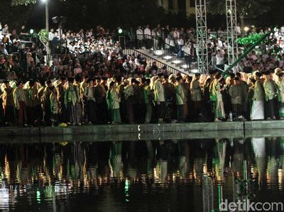 Warna-warni Hari Santri di Lapangan Banteng