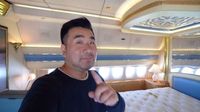 Foto: Mengintip Isi Jet Pribadi Kelas Sultan