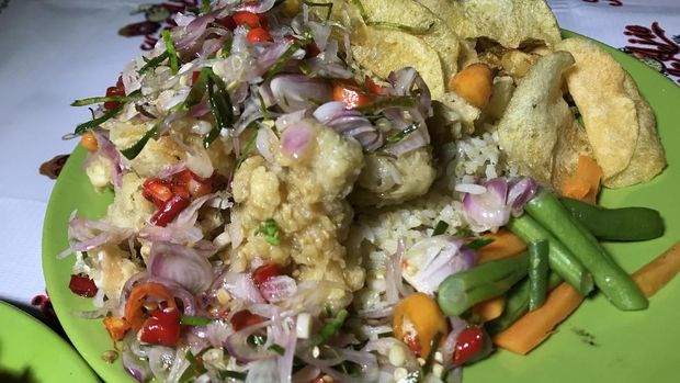 Nasi goreng bistik