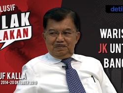 Blak-blakan Jusuf Kalla: Warisan JK Untuk Bangsa