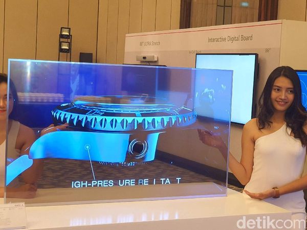 Penampakan Panel OLED Tembus Pandang LG Seharga Rp 700 Jutaan