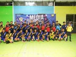 Jalin Sinergi dengan Media, Abipraya Tanding Futsal Bersama detikcom