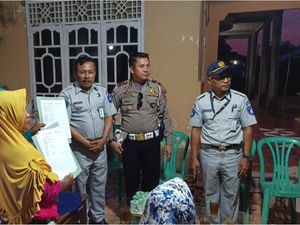 Jasa Raharja Santuni Korban Kecelakaan di Lampung Senilai Rp 50 Juta