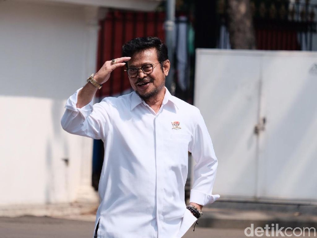 Dipanggil Jokowi, Syahrul Yasin Limpo Diajak Bicara soal Pertanian Dipanggil Jokowi, Syahrul Yasin Limpo Diajak Bicara soal Pertanian