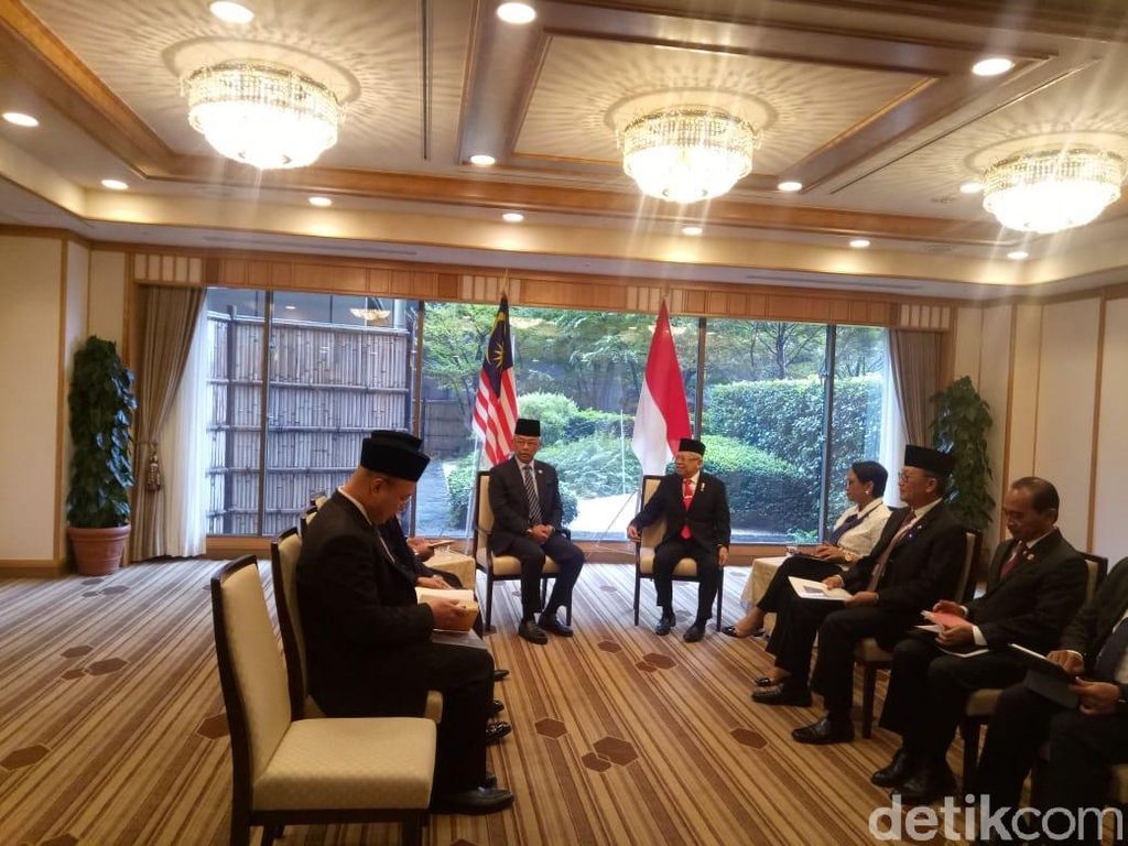Bertemu Raja Malaysia, Maruf Singgung Perlindungan TKI-Wiranto Ditusuk Bertemu Raja Malaysia, Maruf Singgung Perlindungan TKI-Wiranto Ditusuk