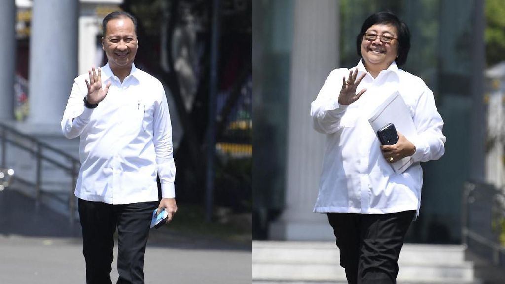 Senyum Agus Gumiwang dan Siti Nurbaya Dipanggil Jokowi ke Istana