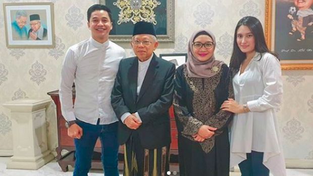 Adly Fairuz dan Ma'ruf Amin