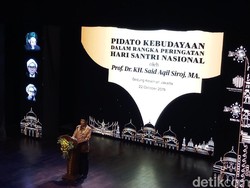 Di Peringatan Hari Santri, Said Aqil Singgung Sentimen Agama yang Menguat