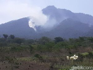 Helikopter Water Bombing akan Padamkan Kebakaran di Pengunungan Ijen