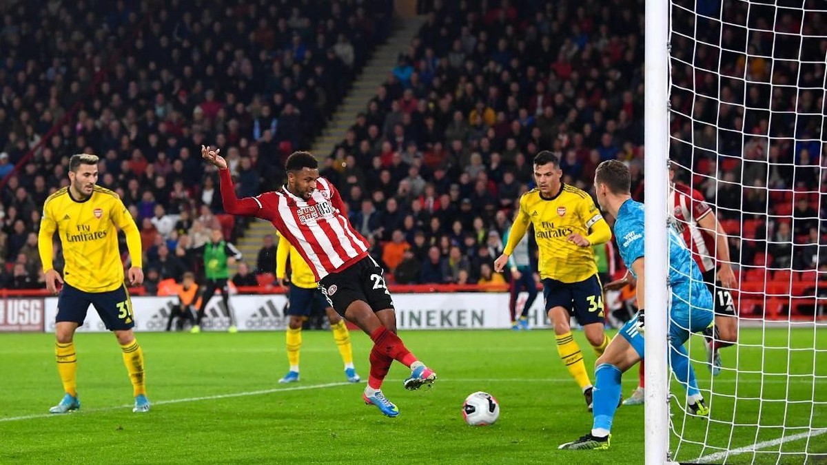 Arsenal kalah 0-1 di markas Sheffield United. (Foto: Michael Regan/Getty Images)