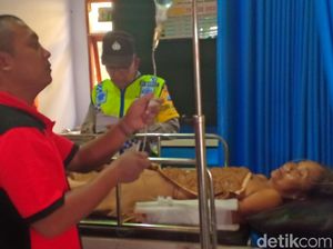 Detik-detik Truk Angkut Buruh Tani Terguling dan Tewaskan 1 Orang di Ngawi