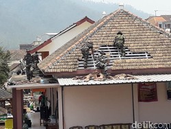 Ratusan Rumah Warga Kota Batu Rusak Terdampak Angin Kencang