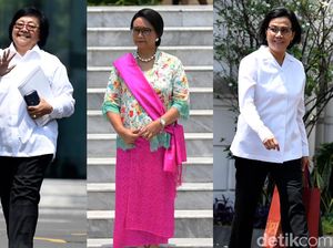 Deretan Menteri Srikandi di Kabinet Indonesia Maju