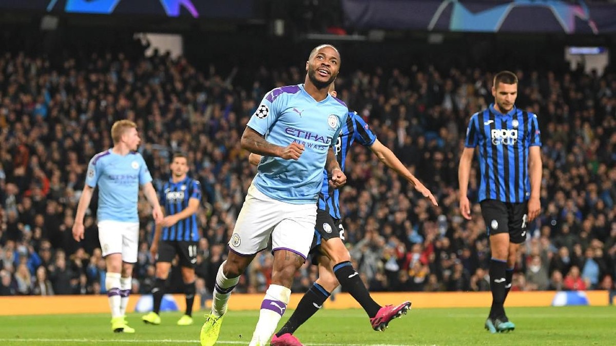 Manchester City menang 5-1 atas Atalanta di Etihad Stadium. (Foto: Michael Regan/Getty Images)