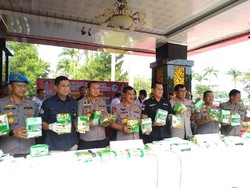 Operasi Antik Toba, Polda Sumut Tangkap 752 Orang dan Sita 57 Kg Sabu