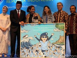 Karangan Bunga untuk Edhy Prabowo Hiasi KKP, Termasuk dari Susi