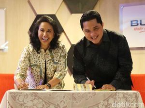 Rini Titip Super Holding BUMN ke Erick Thohir Rini Titip Super Holding BUMN ke Erick Thohir