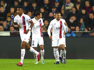 Club Brugge Vs PSG: Mbappe Hat-trick, Les Parisiens Pesta 5-0