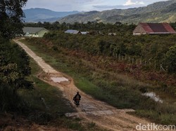 Senangnya Warga Perbatasan Krayan, Sebentar Lagi Punya Akses Jalan