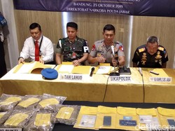 Sabu 12 Kg Selundupan Pemuda di Bandung Hendak Dibawa ke Filipina