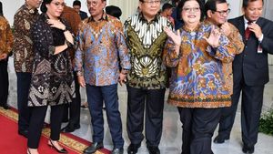 Momen Keakraban Para Menteri di Kabinet Baru Jokowi